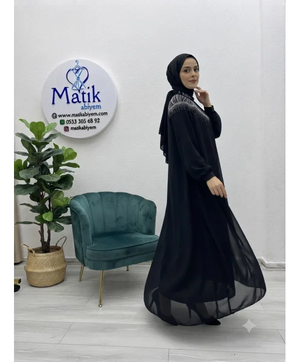 Taşlı Abaya