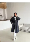Kol Detaylı Trençkot
