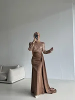 Amber Abiye Elbise