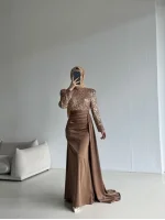 Amber Abiye Elbise