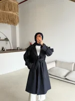 Kol Detaylı Trençkot