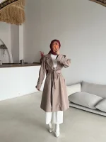 Kol Detaylı Trençkot