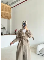 Kruvaze Yaka Trençkot
