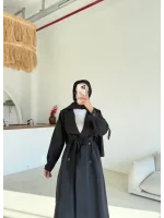 Kruvaze Yaka Trençkot