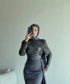 Amber Abiye Elbise