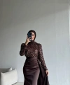 Amber Abiye Elbise