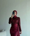Amber Abiye Elbise