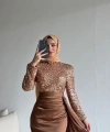 Amber Abiye Elbise