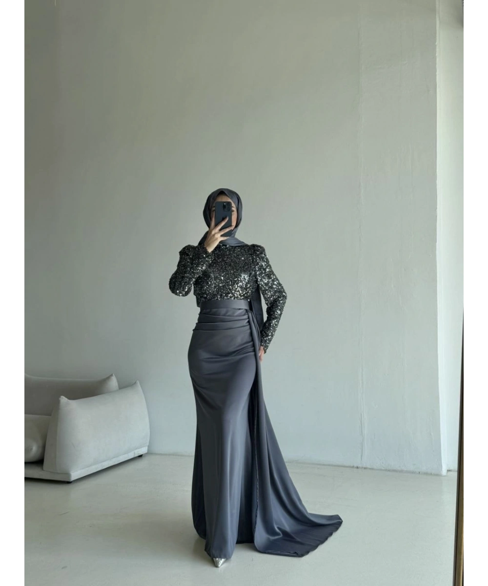 Amber Abiye Elbise