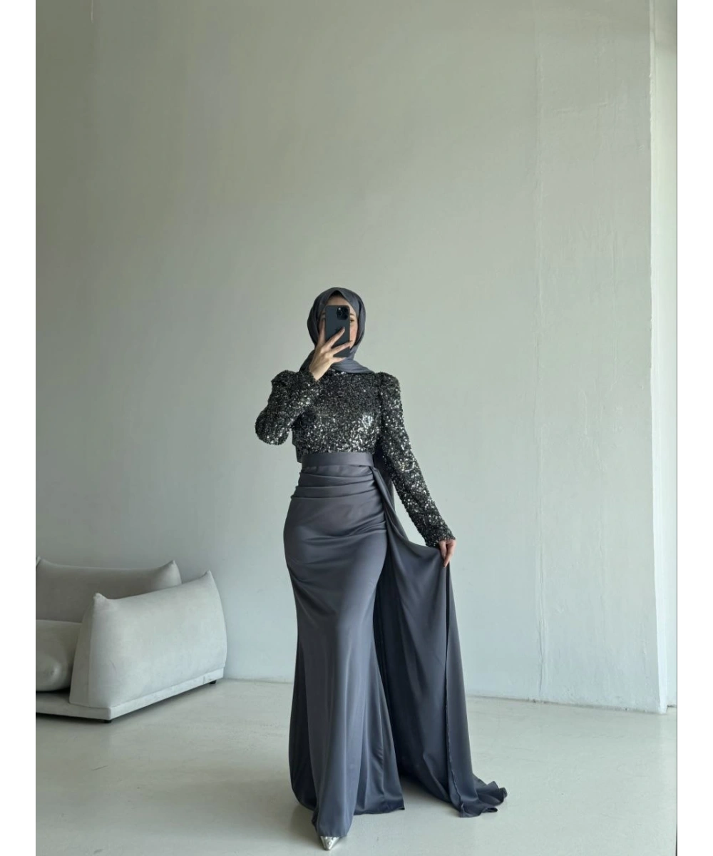 Amber Abiye Elbise