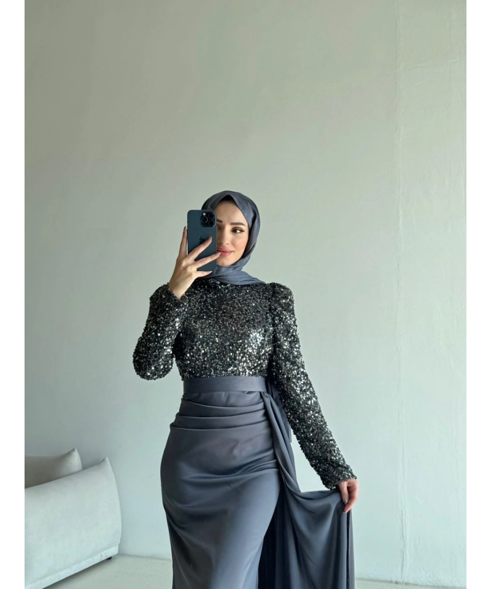 Amber Abiye Elbise