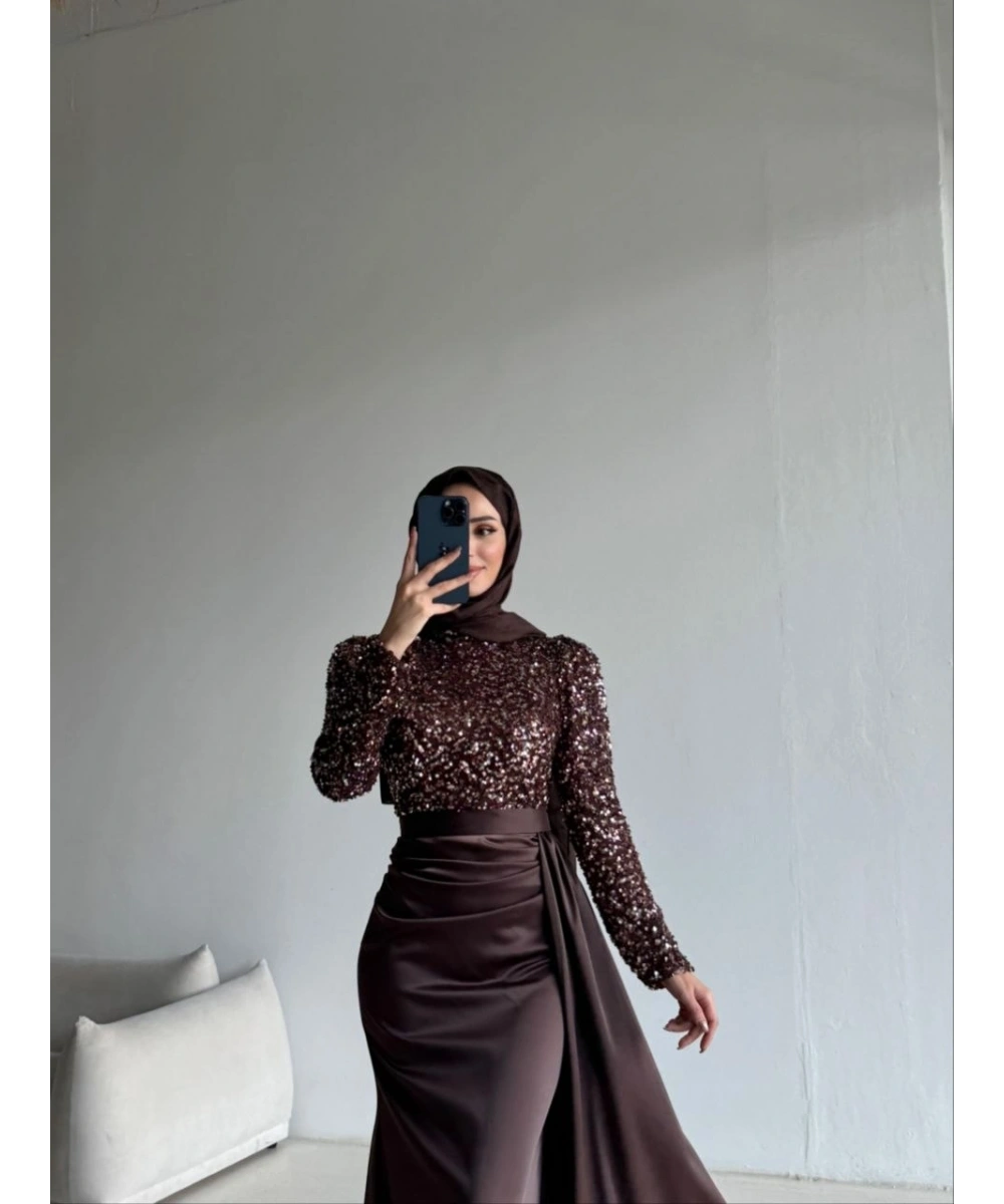Amber Abiye Elbise