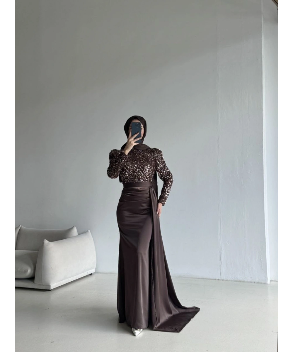 Amber Abiye Elbise