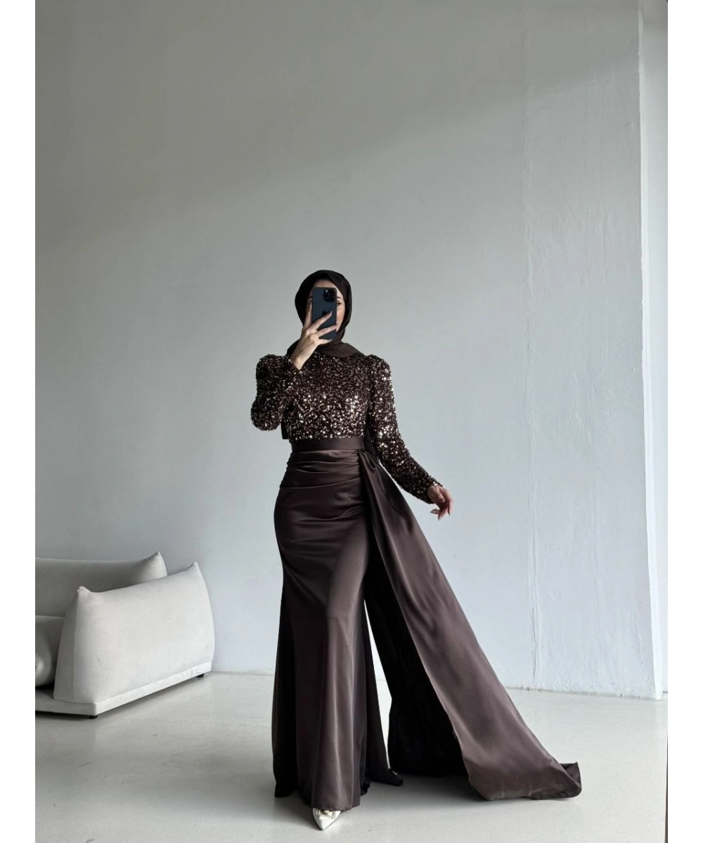 Amber Abiye Elbise
