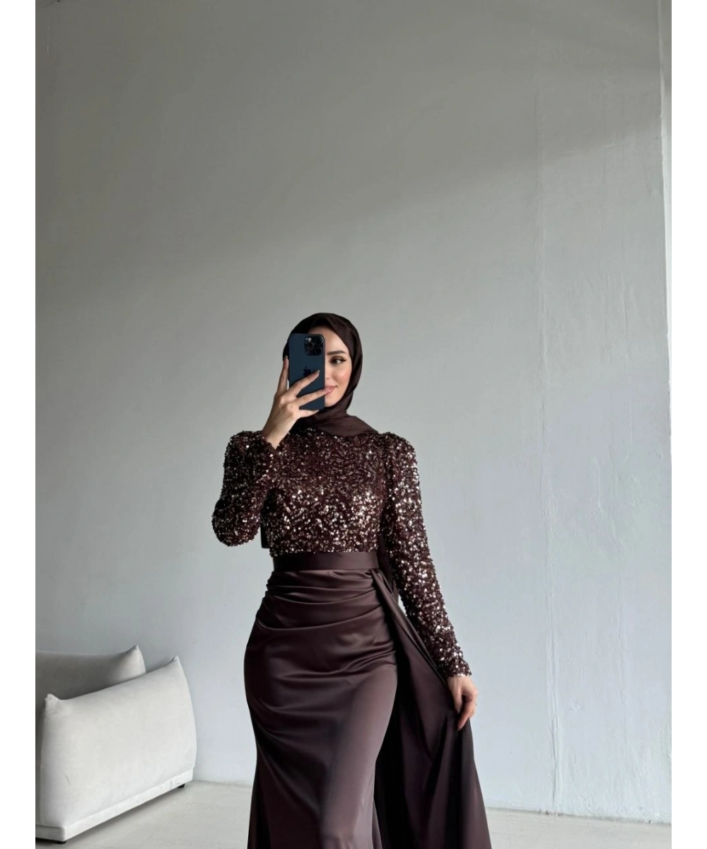 Amber Abiye Elbise