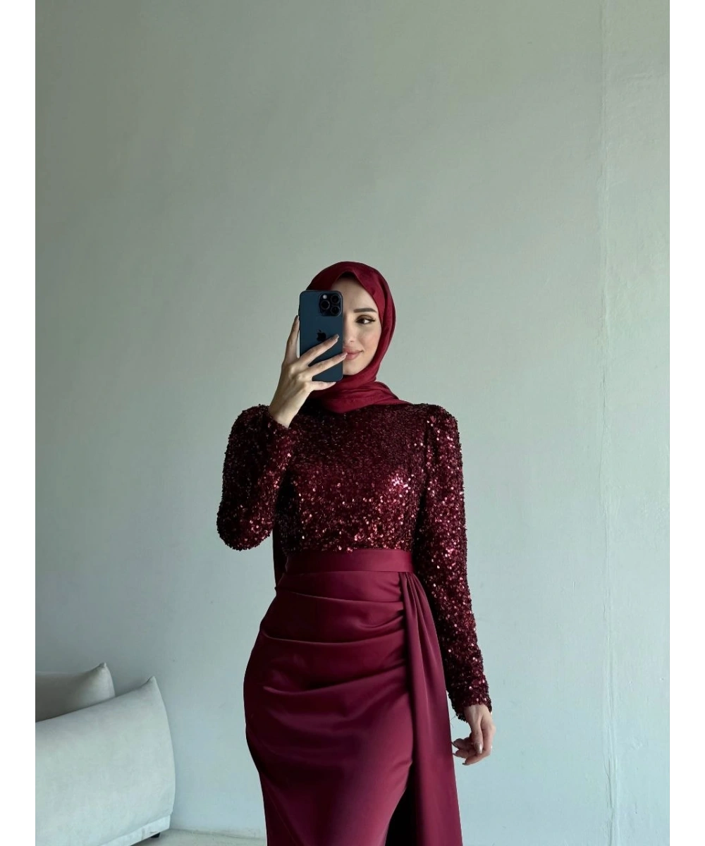 Amber Abiye Elbise