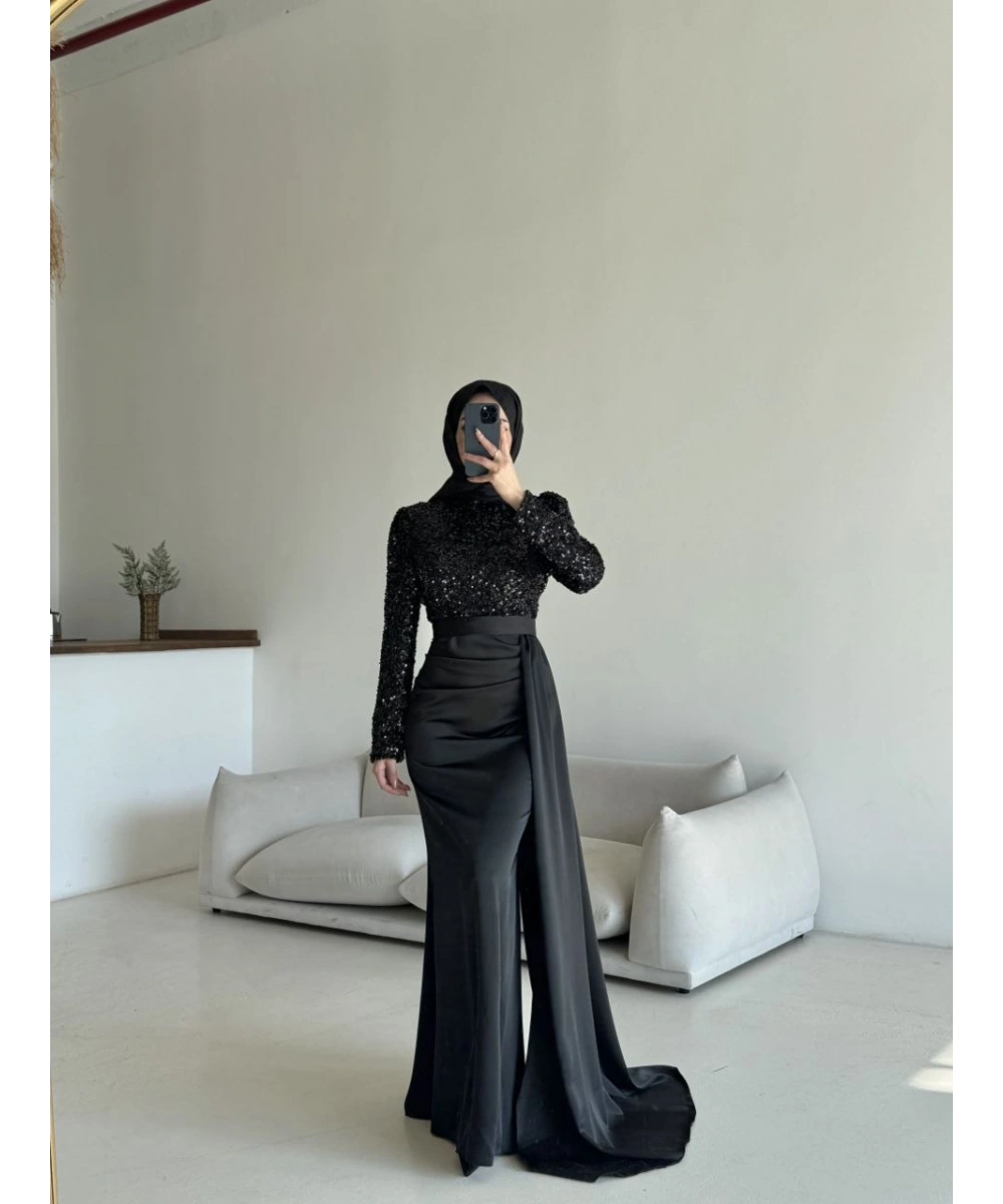 Amber Abiye Elbise