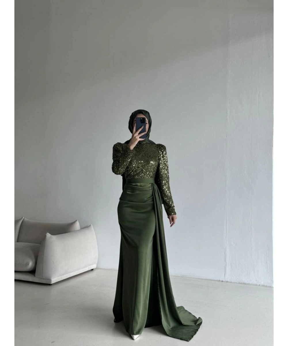 Amber Abiye Elbise