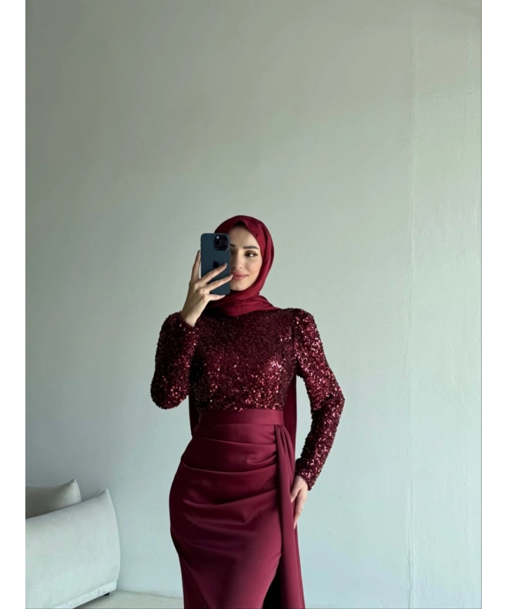 Amber Abiye Elbise