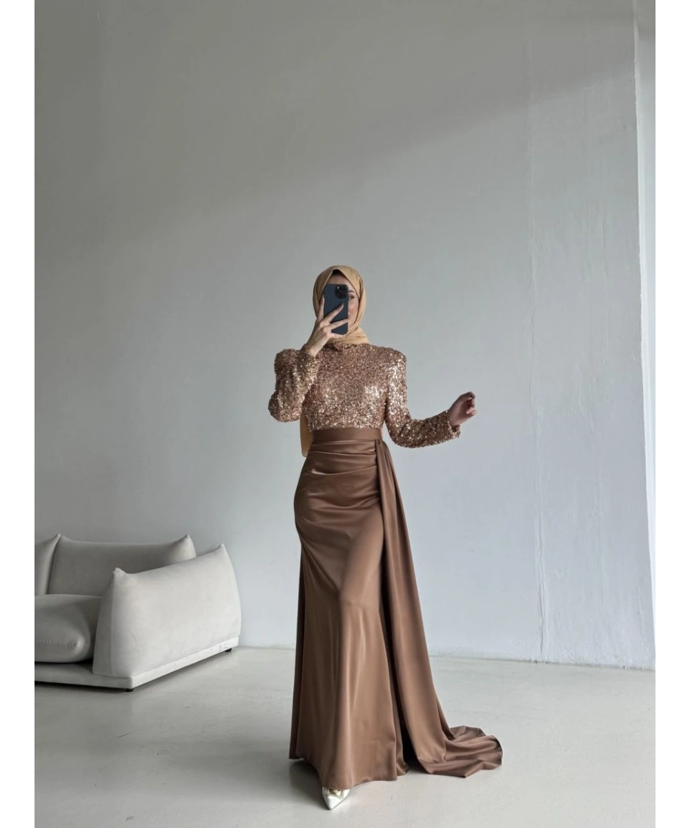 Amber Abiye Elbise