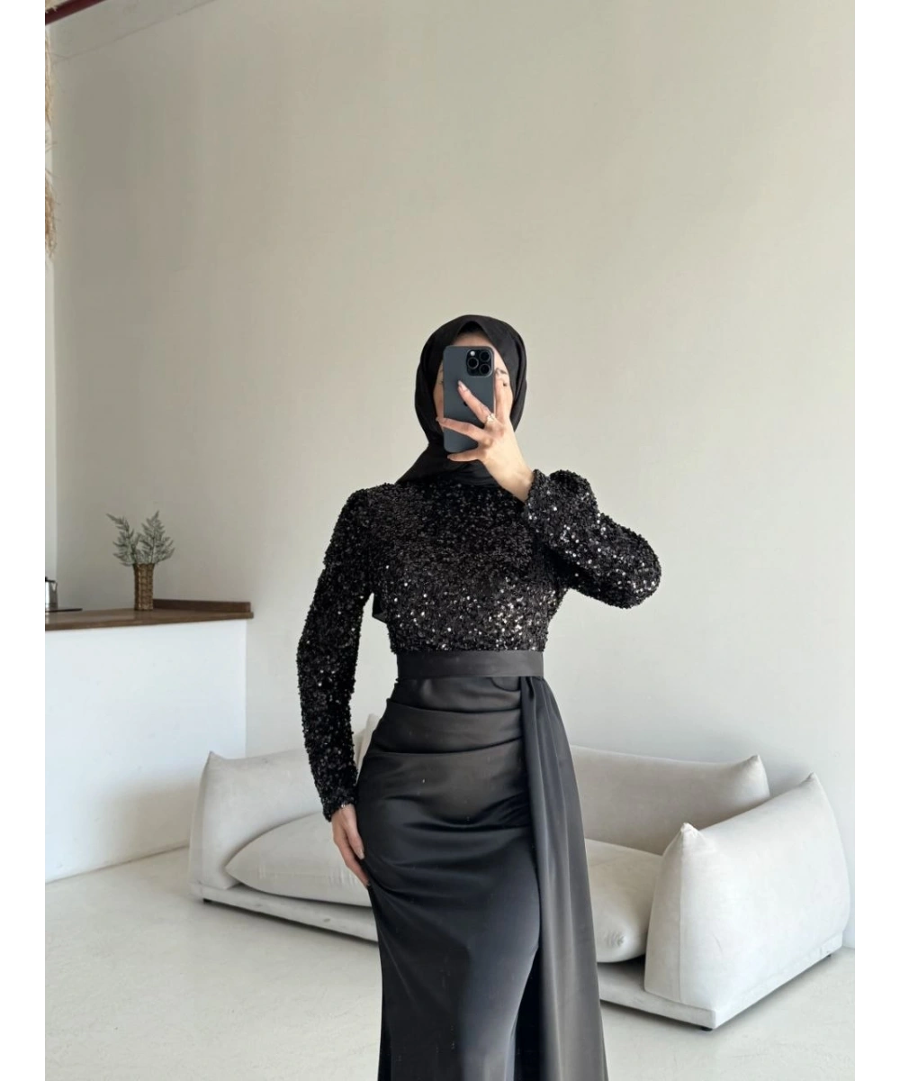 Amber Abiye Elbise