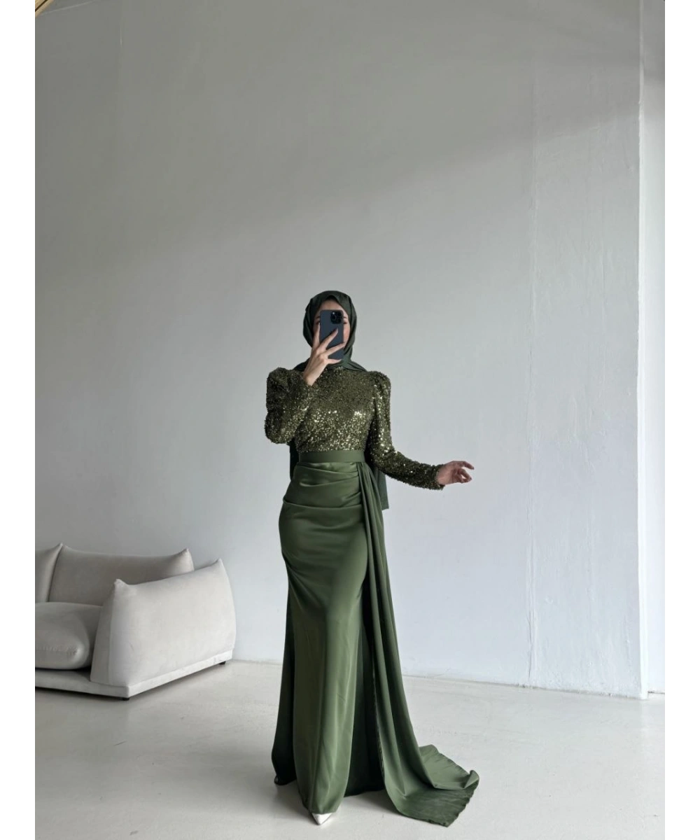 Amber Abiye Elbise