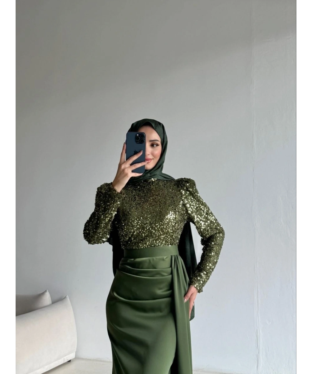 Amber Abiye Elbise