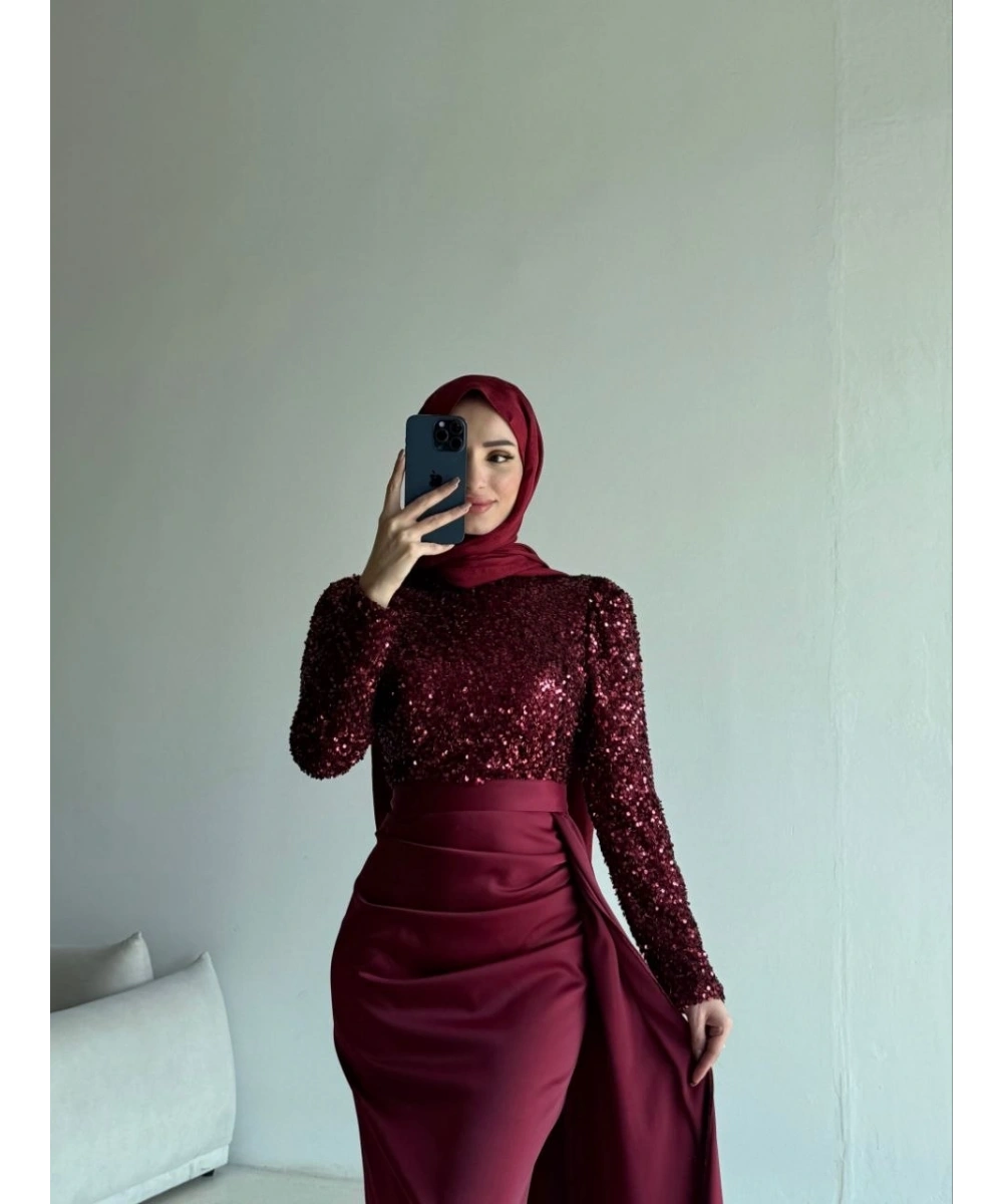 Amber Abiye Elbise