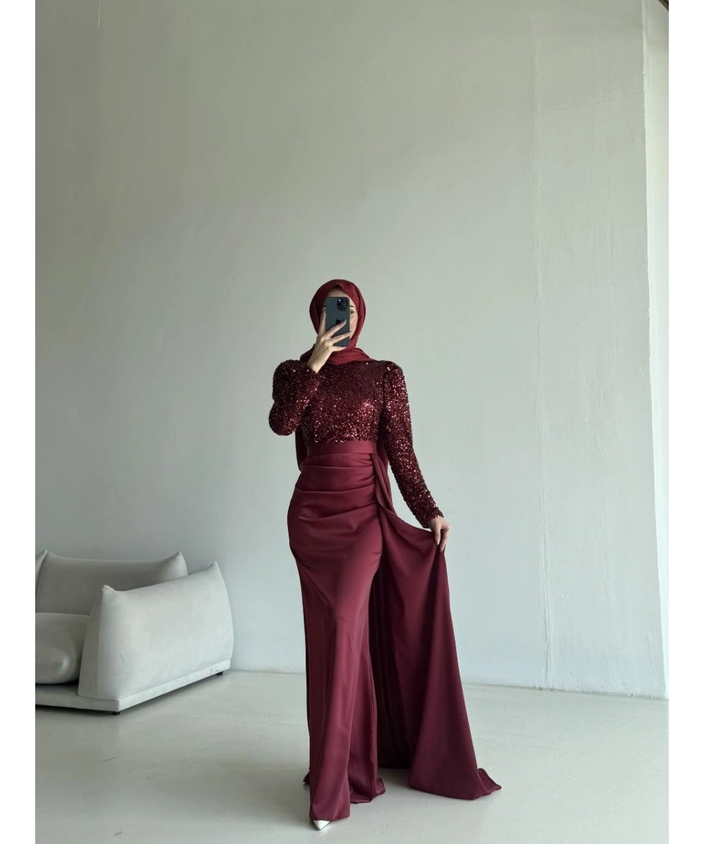 Amber Abiye Elbise