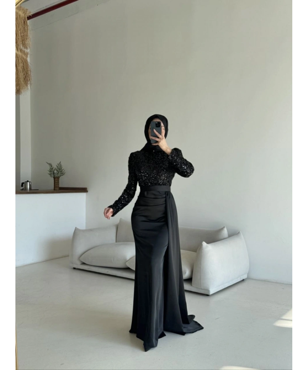 Amber Abiye Elbise