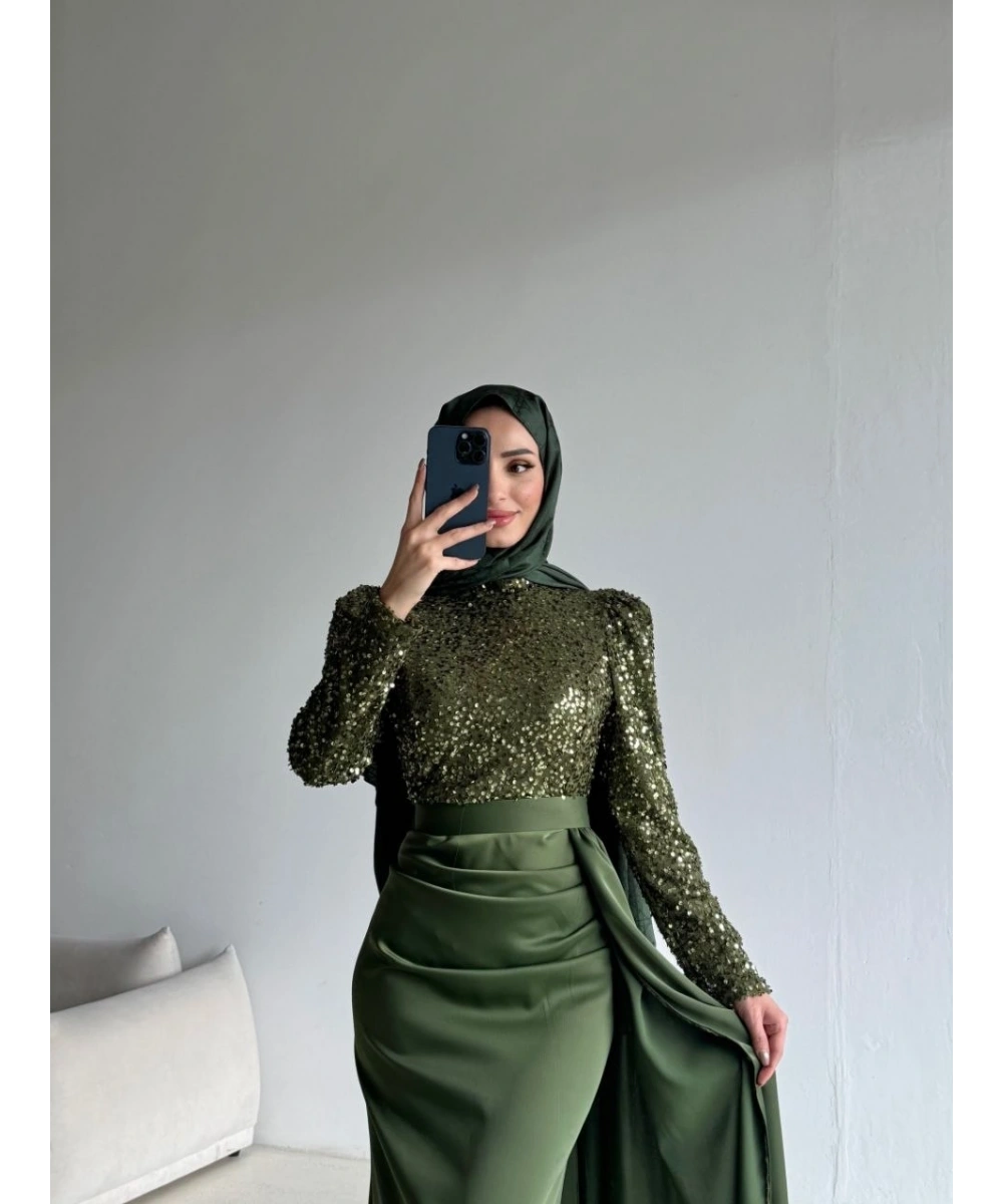 Amber Abiye Elbise