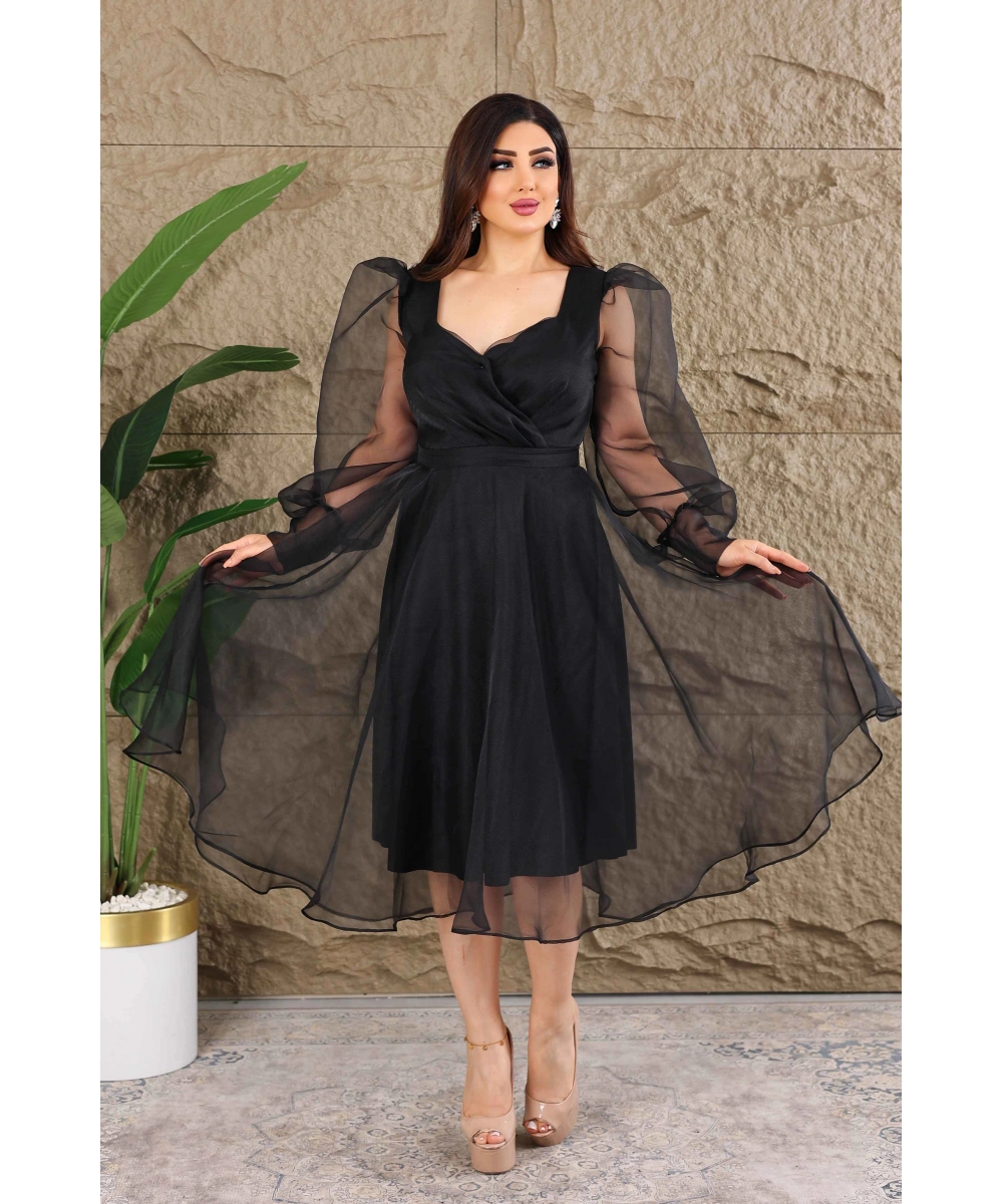 Dalya Tül Dekolteli Tasarım Abiyemiz