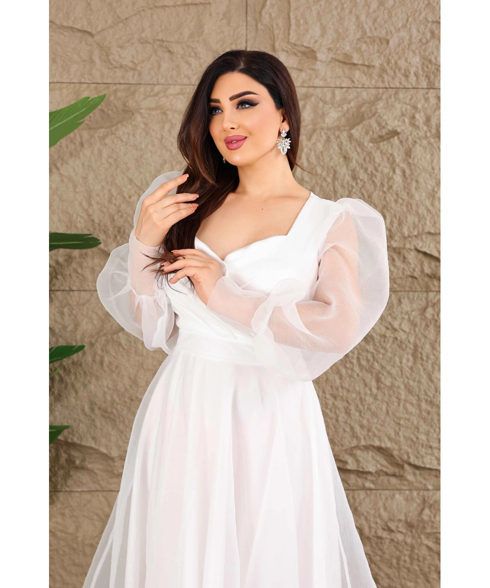 Dalya Tül Dekolteli Tasarım Abiyemiz