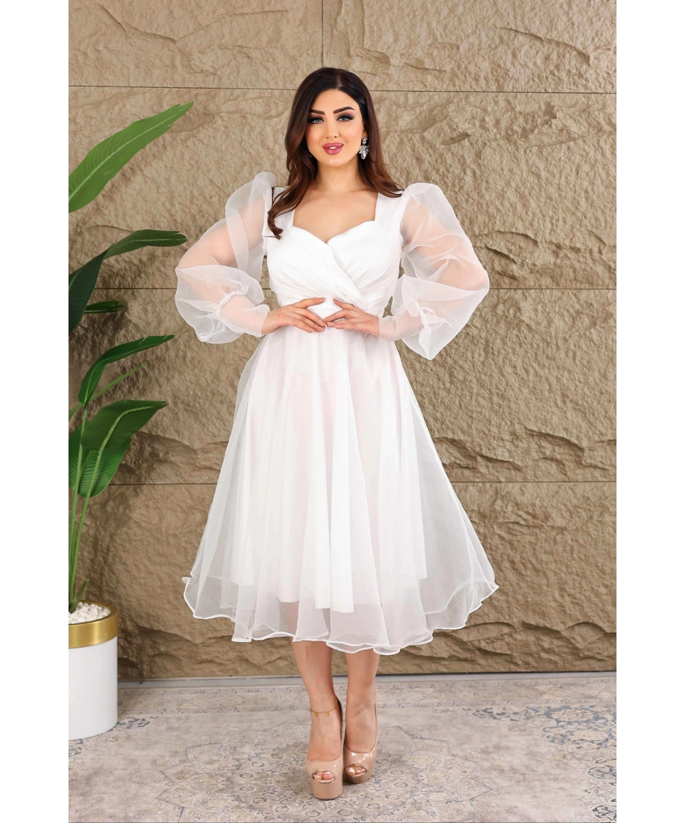 Dalya Tül Dekolteli Tasarım Abiyemiz