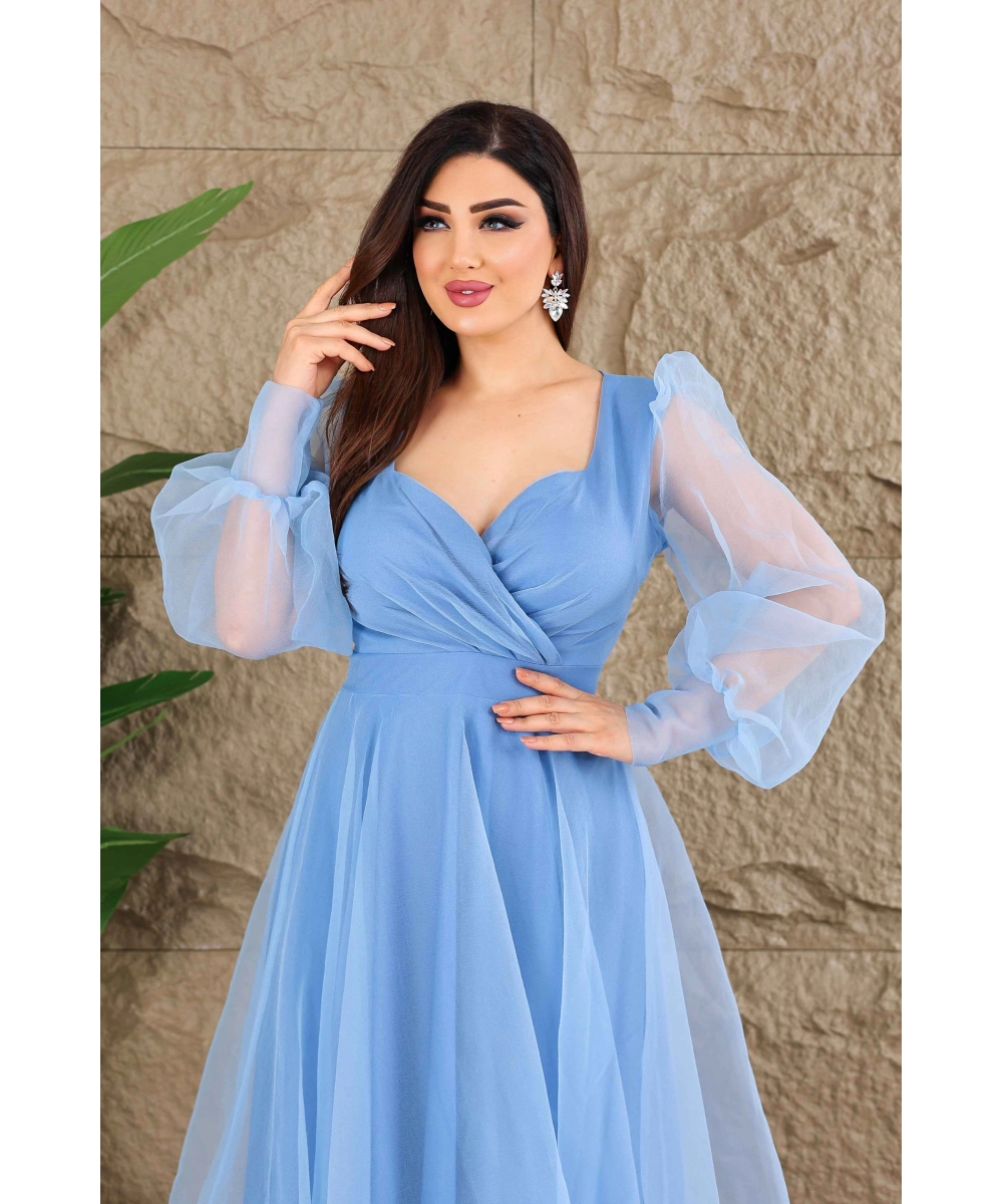 Dalya Tül Dekolteli Tasarım Abiyemiz