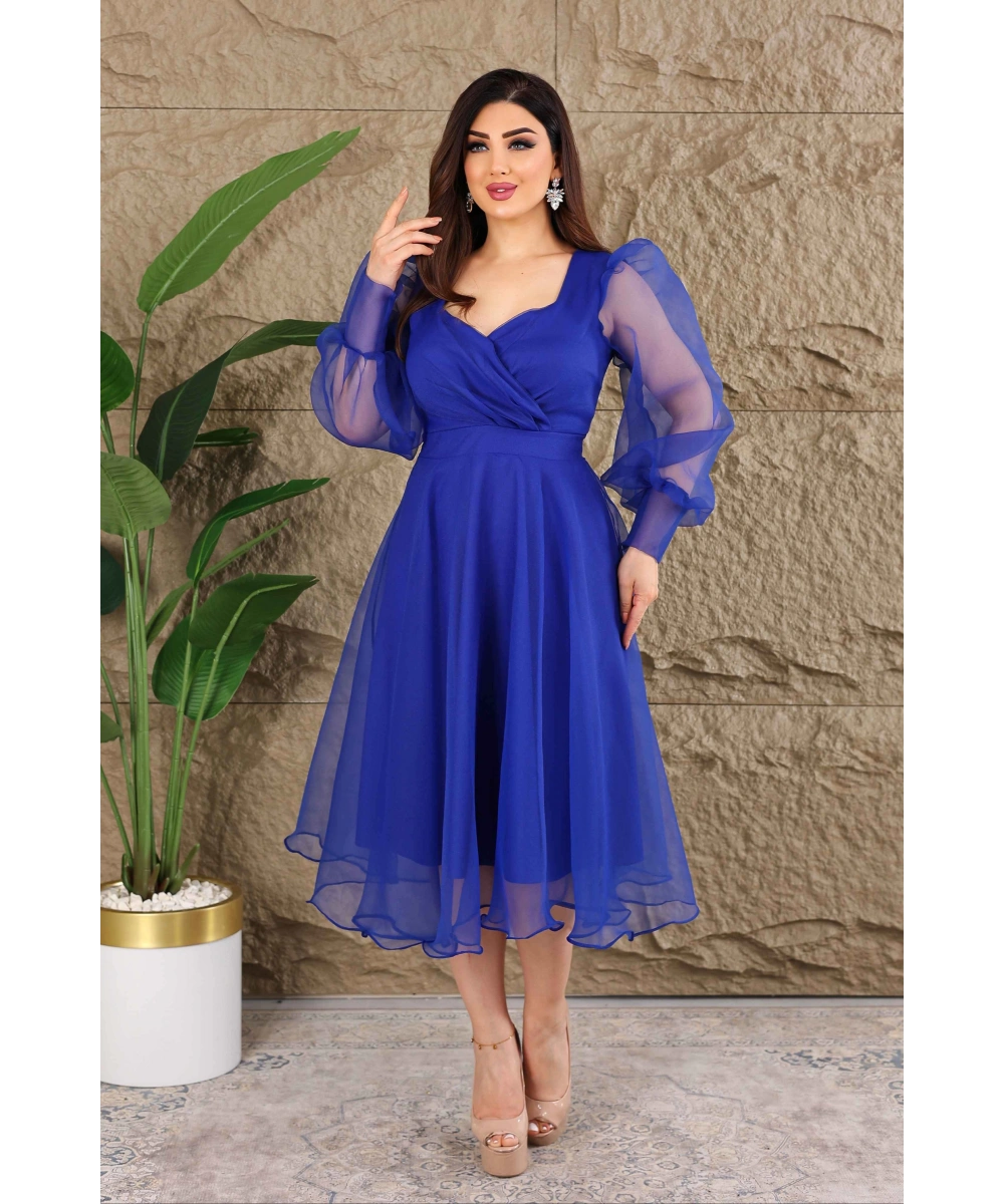 Dalya Tül Dekolteli Tasarım Abiyemiz