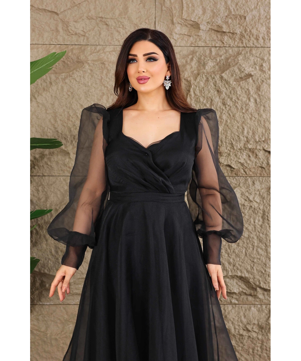 Dalya Tül Dekolteli Tasarım Abiyemiz