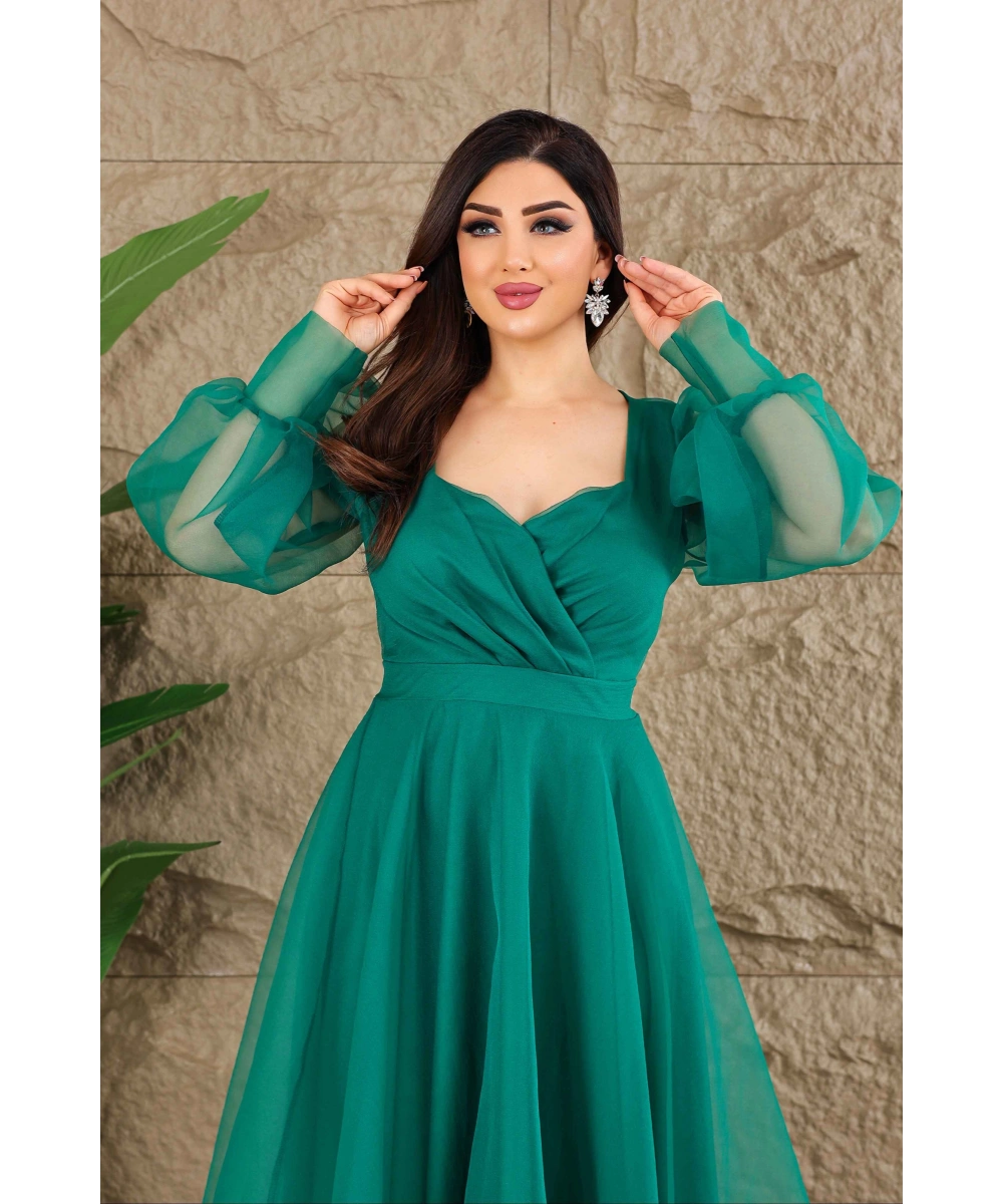 Dalya Tül Dekolteli Tasarım Abiyemiz