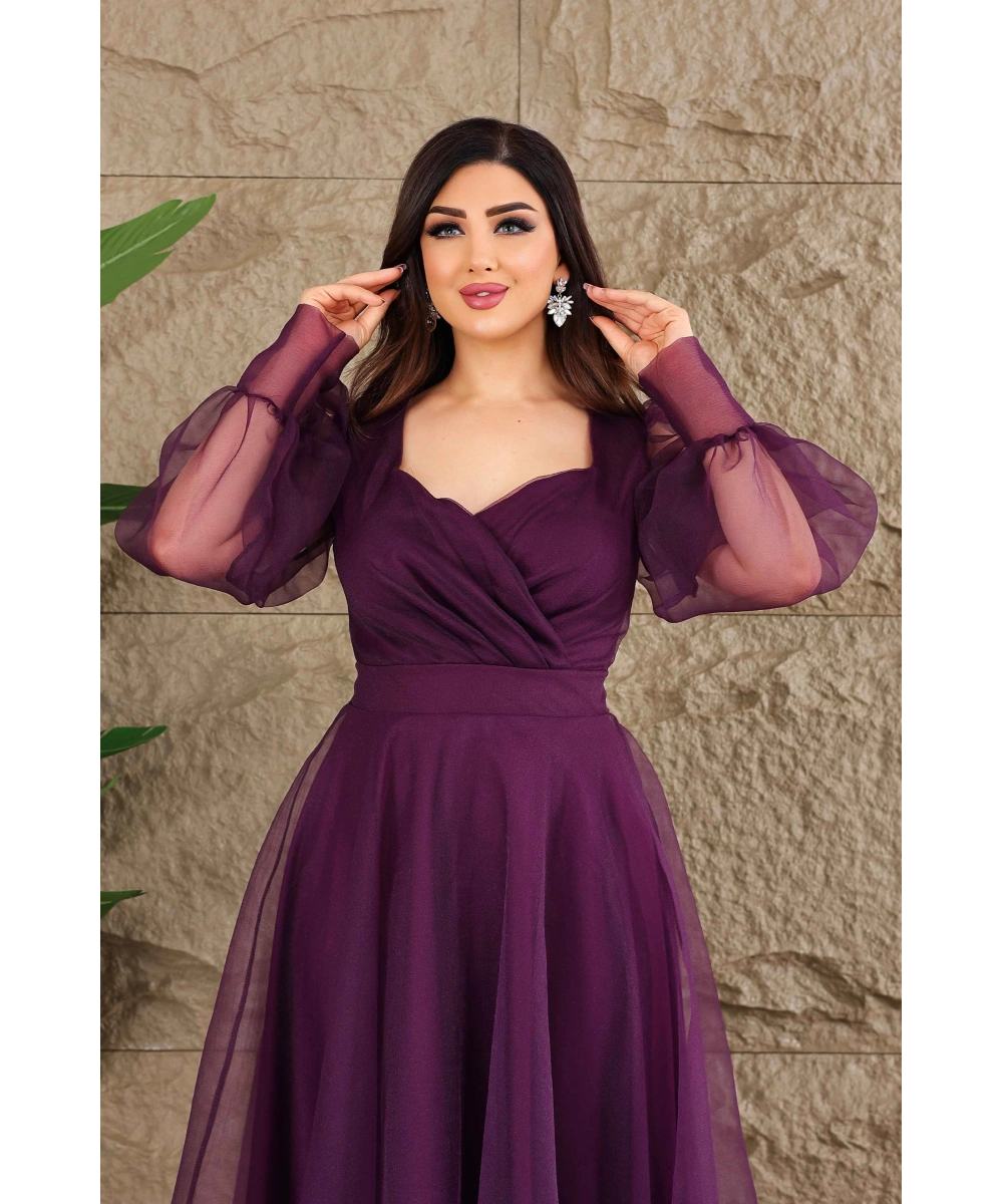 Dalya Tül Dekolteli Tasarım Abiyemiz