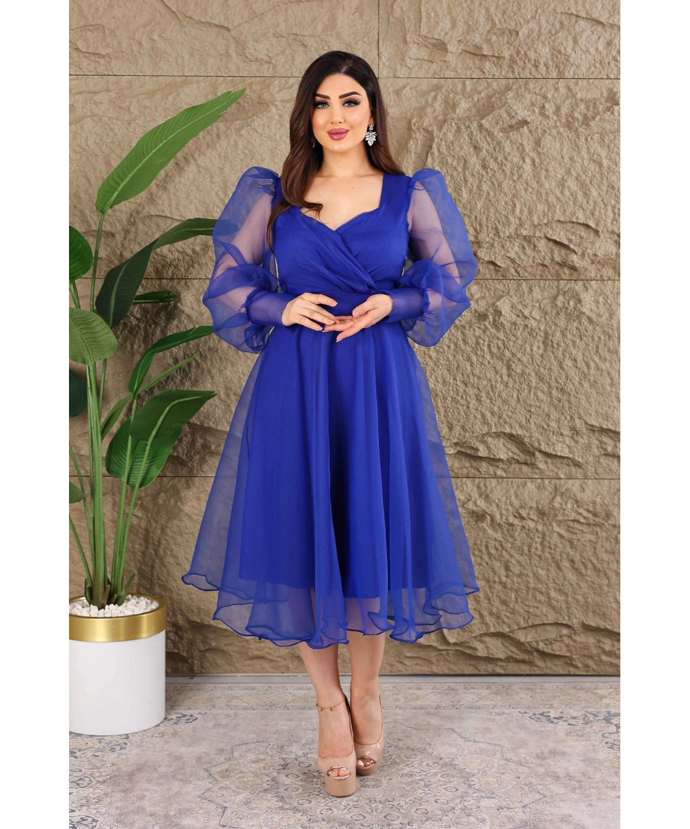 Dalya Tül Dekolteli Tasarım Abiyemiz