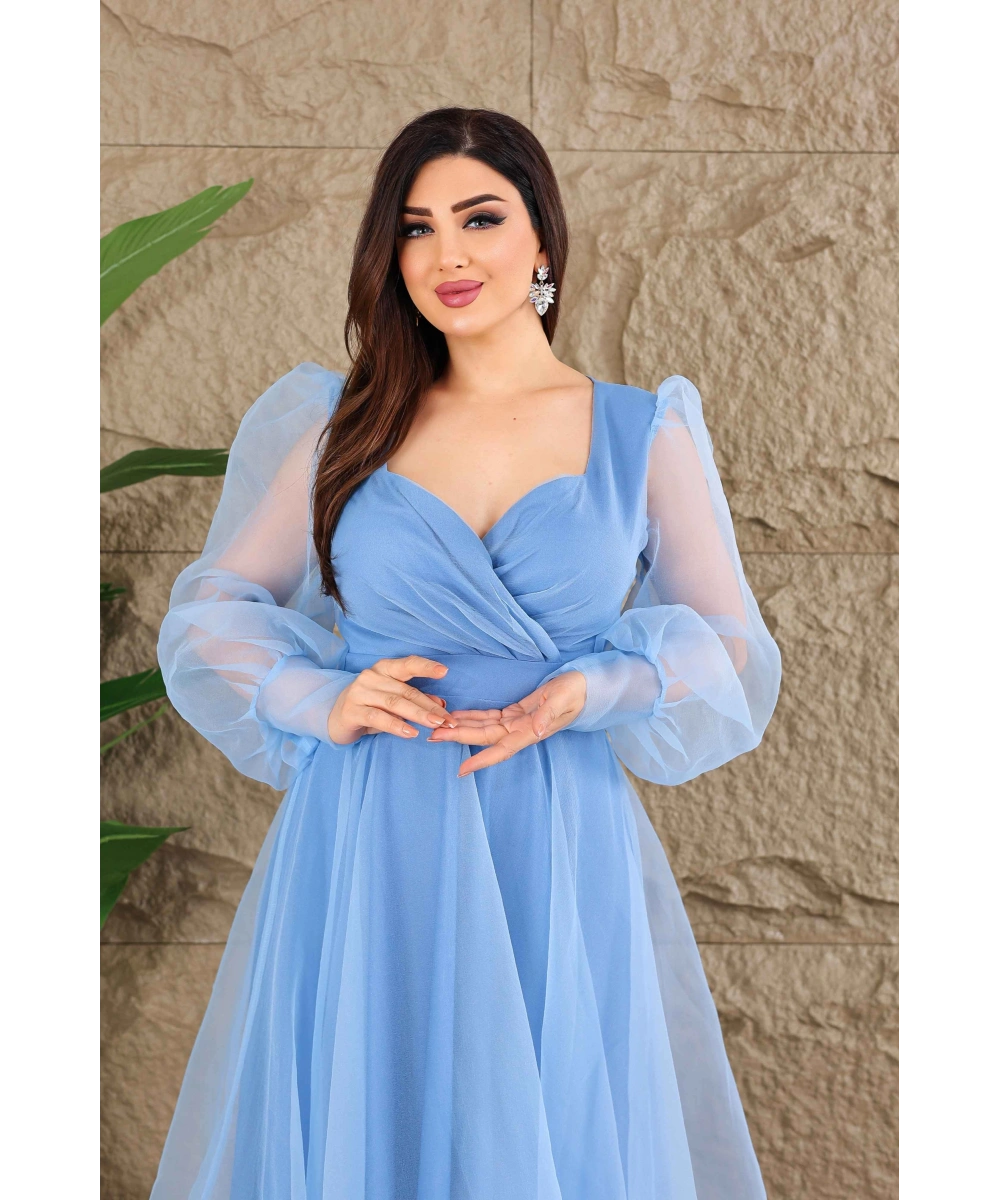 Dalya Tül Dekolteli Tasarım Abiyemiz