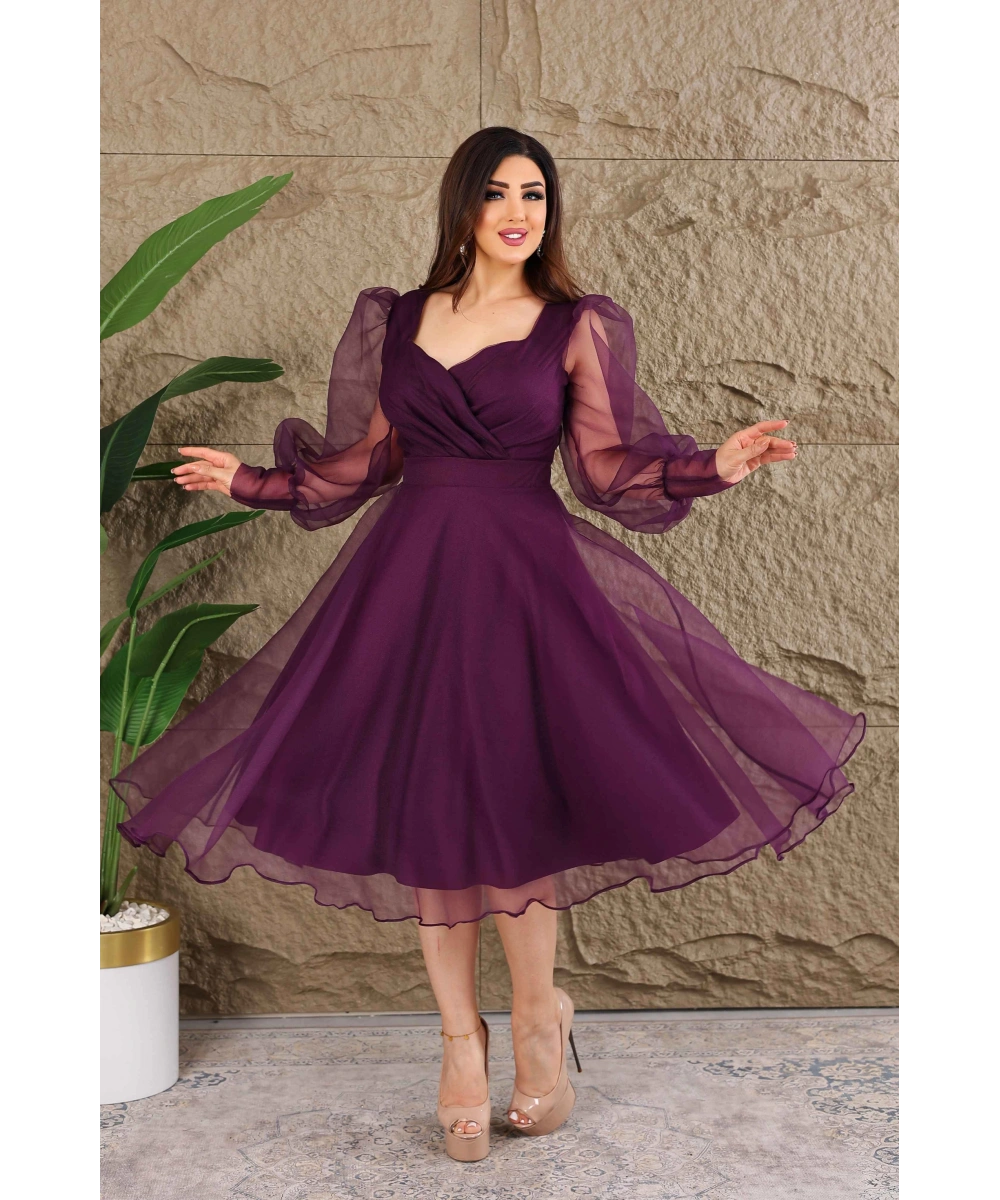 Dalya Tül Dekolteli Tasarım Abiyemiz