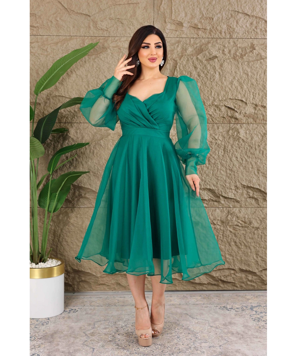 Dalya Tül Dekolteli Tasarım Abiyemiz