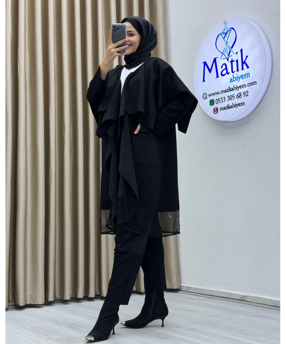 İki İplik Trikoton Fileli Takım