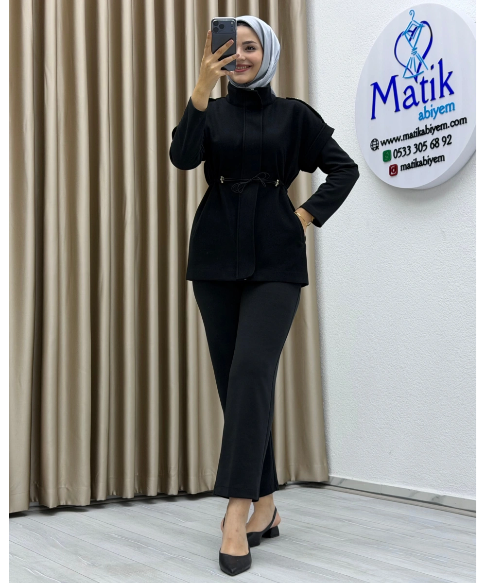 Oysho Kaşe Yelek Üçlü Takım