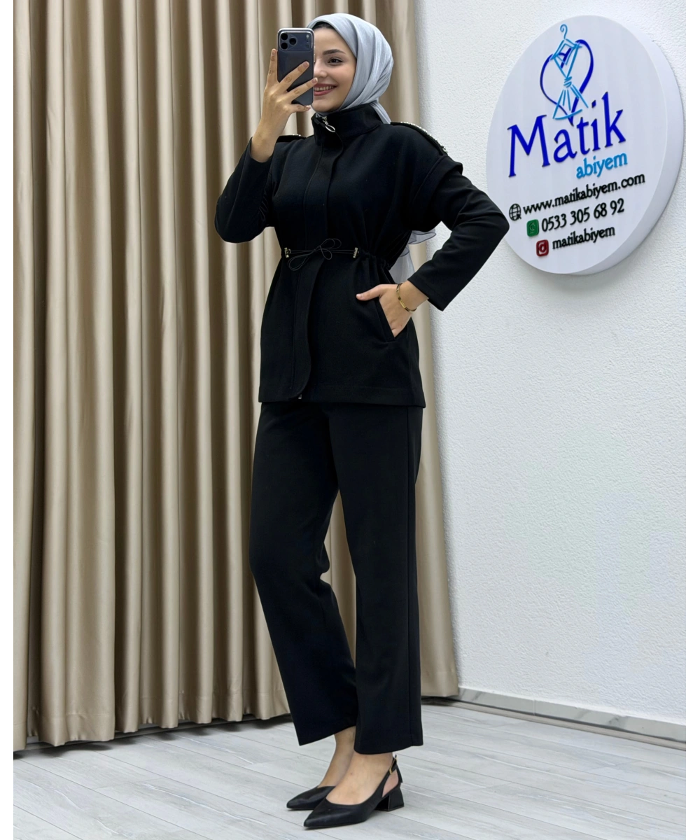 Oysho Kaşe Yelek Üçlü Takım