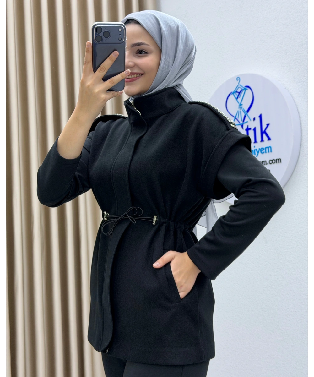 Oysho Kaşe Yelek Üçlü Takım