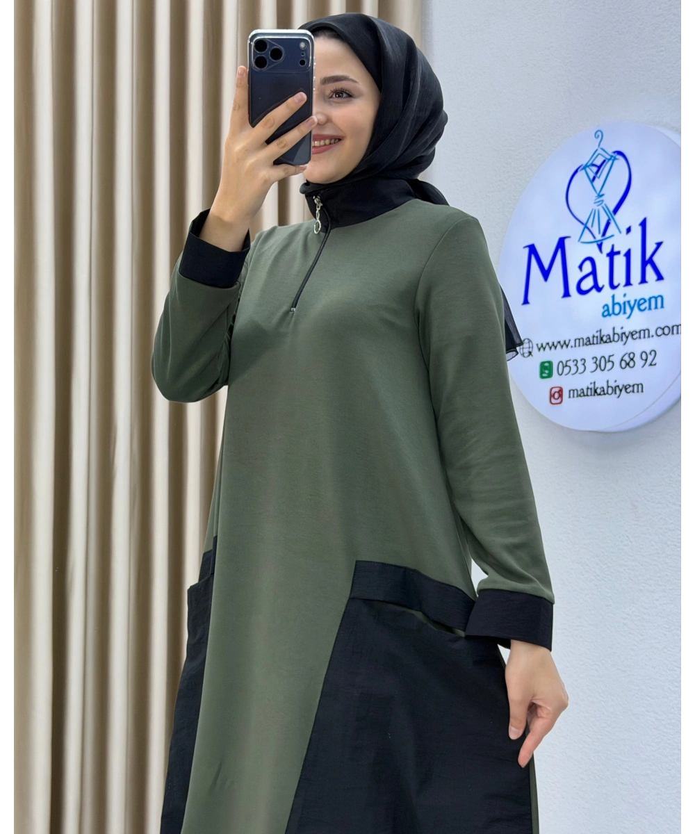 Oysho Paraşüt Cepli Elbise