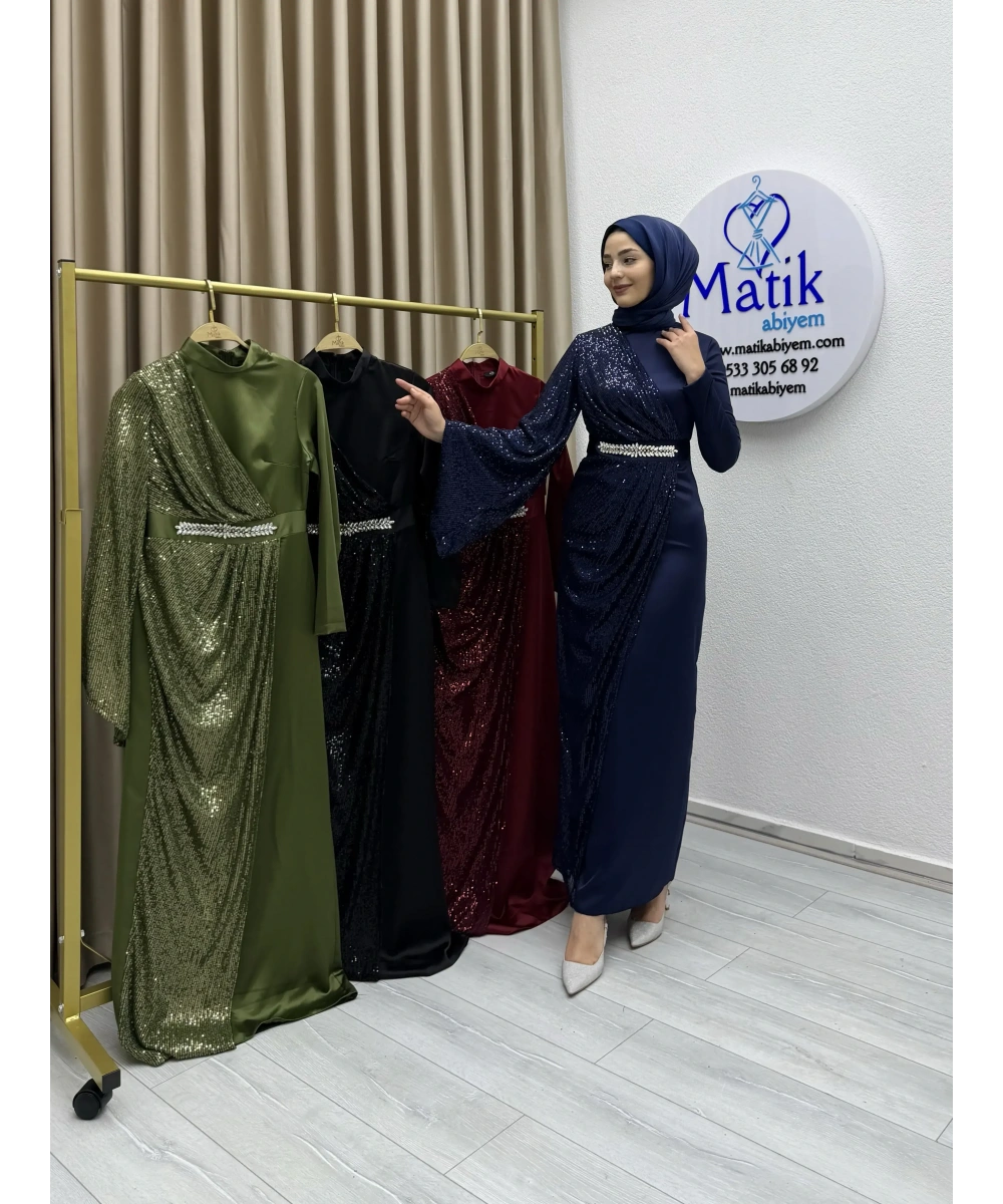 Payet Garnili Zara Saten Abiye