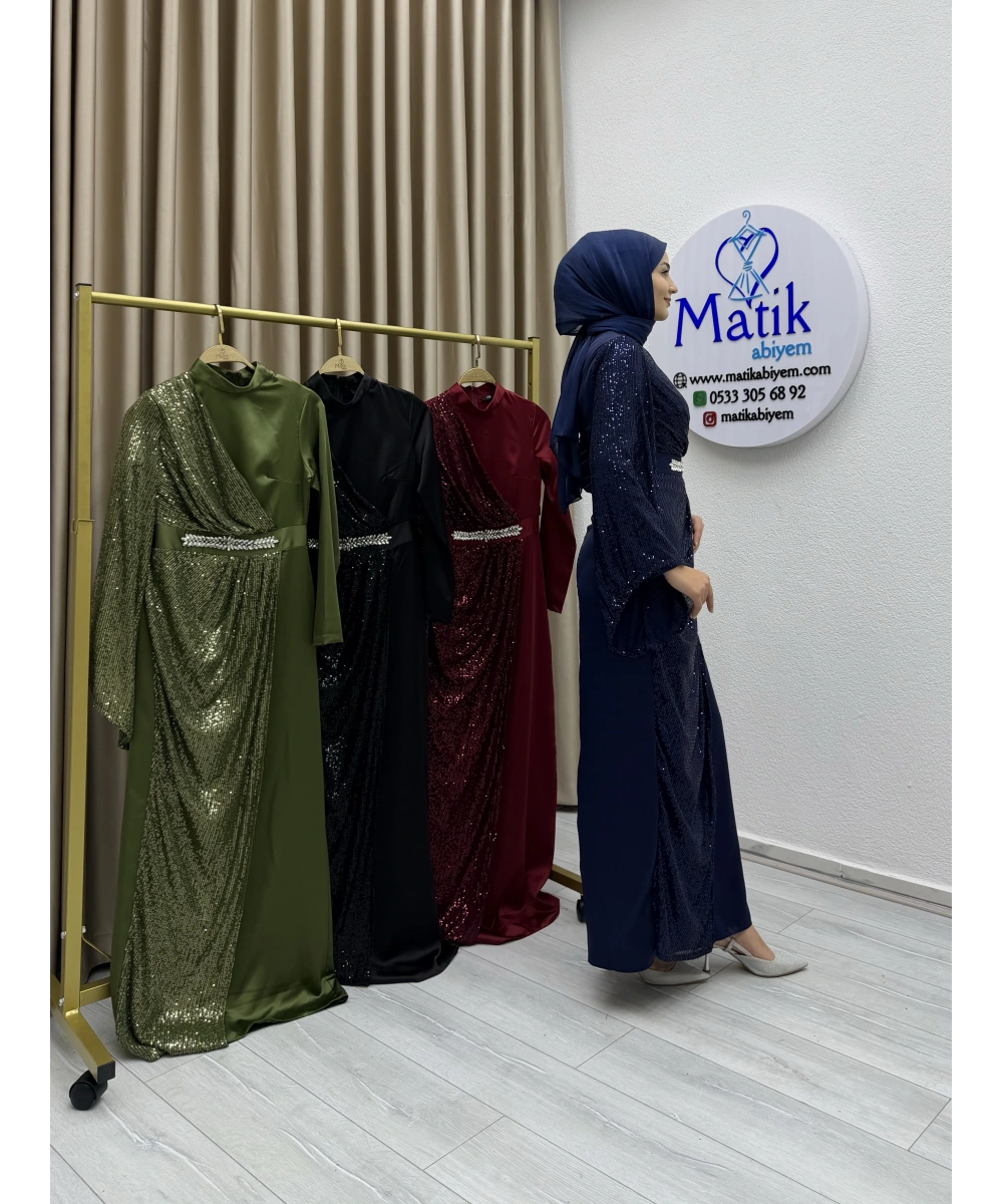 Payet Garnili Zara Saten Abiye